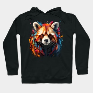 Red Panda Rainbow Hoodie